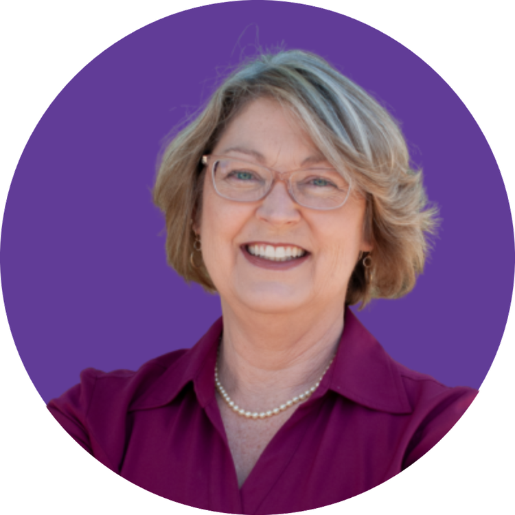 Concord Mayor Laura Nakamura in a purple circle badge